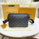 M69443 Trio Messenger Monogram Eclipse Canvas