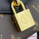 M80559 Padlock on Strap Monogram Canvas (Black)