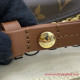 M80763 Padlock on Strap Monogram Canvas (Caramel)