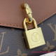 M80763 Padlock on Strap Monogram Canvas (Caramel)