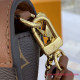 M80763 Padlock on Strap Monogram Canvas (Caramel)