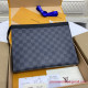 N41696 Pochette Voyage MM Damier Graphite Canvas