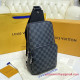 N41719 Avenue Sling Bag Damier Graphite Canvas