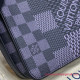 N50013 Studio Messenger Damier Graphite Canvas