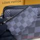 N50017 Trio Messenger Damier Graphite Canvas