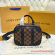 N50063 Valisette Souple BB Damier Ebène Canvas (Black)