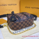 N50063 Valisette Souple BB Damier Ebène Canvas (Black)