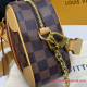 N50065 Valisette Souple BB Damier Ebène Canvas (Natural)