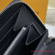 N60111 Zippy Organizer Damier Graphite Canvas