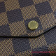 N63209 Sarah Wallet Damier Ebène Canvas (Brown)