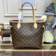 M41178 Neverfull MM Monogram Canvas (Peony)