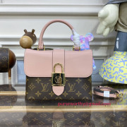 M44080 Locky BB Monogram Canvas (Rose Poudre)