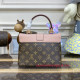 M44080 Locky BB Monogram Canvas (Rose Poudre)