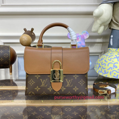 M44654 Locky BB Monogram Canvas (Caramel)