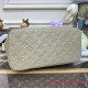 M45686 Neverfull MM Monogram Empreinte Leather (Turtledove)