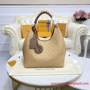 M53188 Carmel Hobo Mahina Leather (Cream)