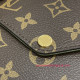 M80091 Félicie Strap & Go Monogram Canvas