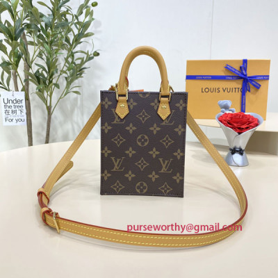 M81295 Petit Sac Plat Monogram Canvas (Authentic Quality)