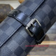 N41137 3 Watch Case Damier Graphite Canvas