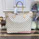 N41360 Neverfull GM Damier Azur Canvas (Beige)