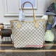 N41361 Neverfull MM Damier Azur Canvas (Beige)