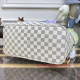 N41361 Neverfull MM Damier Azur Canvas (Beige)