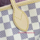 N41604 Neverfull GM Damier Azur Canvas (Rose Ballerine)