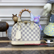 N45294 Braided Alma BB Damier Azur Canvas