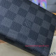 N62665 Brazza Wallet Damier Graphite Canvas