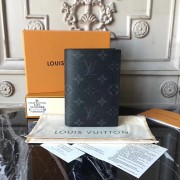 Louis Vuitton M64501 Passport Cover Monogram Eclipse Canvas