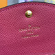 M41939 Rosalie Coin Purse Monogram Canvas (Fuchsia)