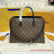 M43550 Flower Tote Monogram Canvas Noir