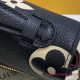 M45773 Pochette Métis Monogram Empreinte Leather (Black/Beige)