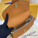 M58968 LV Pont 9 Soft MM Grained Calfskin Leather (Golden Siena)