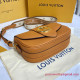 M58968 LV Pont 9 Soft MM Grained Calfskin Leather (Golden Siena)