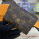 M62361 Rosalie Coin Purse Monogram Canvas (Rose Ballerine)