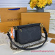 M80399 Multi Pochette Accessoires Monogram Empreinte Leather (Authentic Quality)