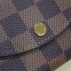 N64423 Rosalie Coin Purse Damier Ebene Canvas