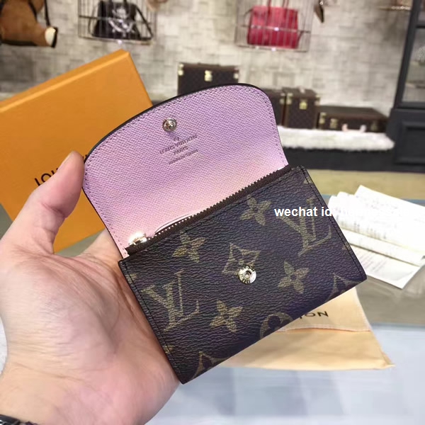 louis vuitton coin purse pink