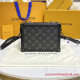 M20251 Clutch Box Monogram Eclipse Canvas