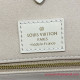 M21575 OnTheGo MM Monogram Empreinte Leather (Creme / Rose Trianon)