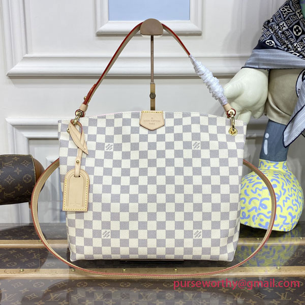 N42249 Louis Vuitton Graceful PM Damier Azur Canvas