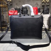 Louis Vuitton M51689 Oliver Briefcase Epi Leather Noir