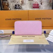 Louis Vuitton M60571 Zippy Wallet Monogram Empreinte Leather Pink