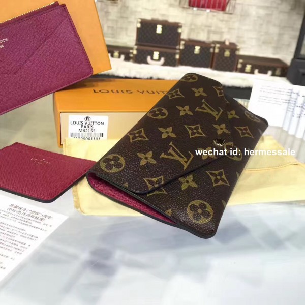 Louis Vuitton M62155 Jeanne Wallet Monogram Canvas