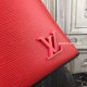Louis Vuitton M51333 Kleber PM Epi Leather Coquelicot
