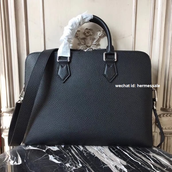 Louis Vuitton M53488 Armand Briefcase PM Taurillon Leather Noir