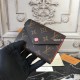 Louis Vuitton M62360 Victorine Wallet Monogram Corail