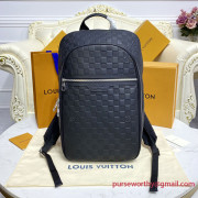 N45287 Michael Backpack NV2 Damier Infini Leather 