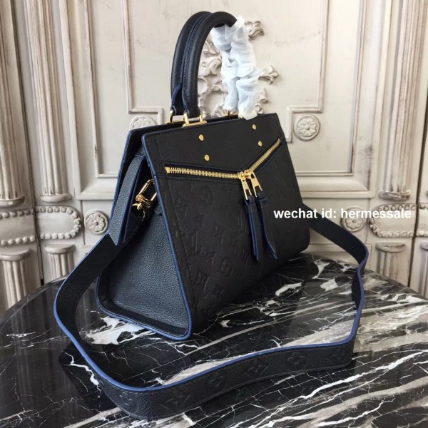 Louis Vuitton M54196 Sully PM Monogram Empreinte Leather Noir